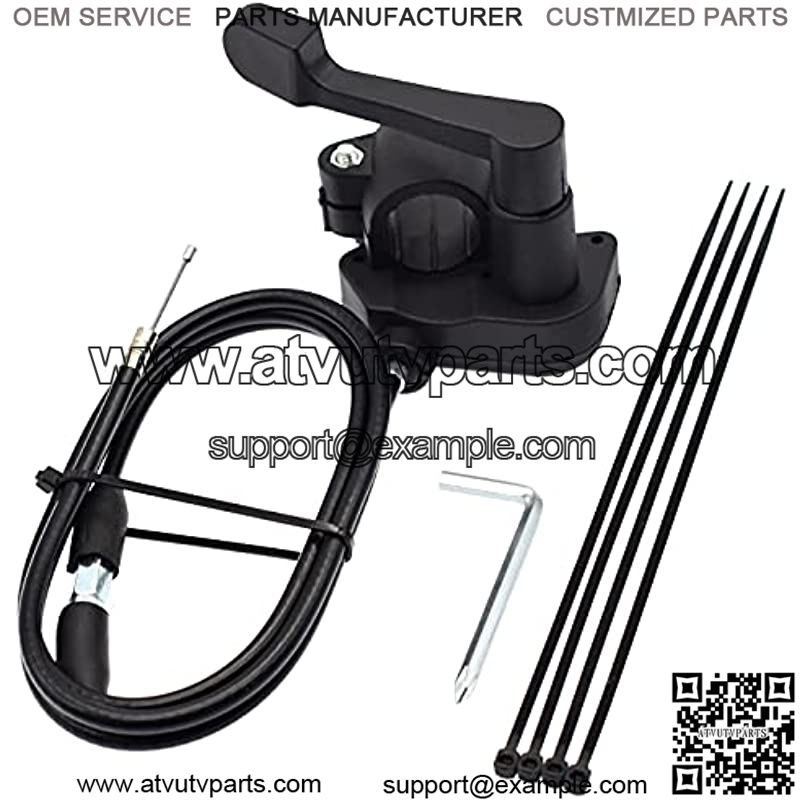7/8inch 22mm plastic Thumb Throttle Cable Accelerator Handle Assembly for Chinese 50cc 70cc 90cc 110cc 125cc 250cc ATV Quad Go Kart - Image 2