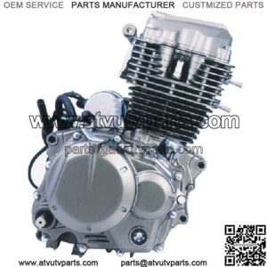 125cc Motorcycle Engine Single Cylinder 4 Strokes Air Cooled Engine with Reverse Gear Engine for ATV Motorbike Motorcycle