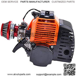 49cc 2 stroke Gas Scooter Engine With Racing Air Filter for ScooterX EVO Pep Boys Bicycle Motorized DIY