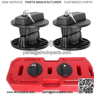 8 Gallon Fuel Pack Gas Container Fuel Can W/Lock for Jeep ATV UTV Polaris RZR (For: Can-Am Maverick X3 Max R)