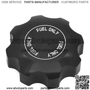AUTOVIC RZR Fuel Gas Cap, CNC Aluminum Fuel Tank Cap For Polaris Ranger RZR 570 800 900 1000-Replace 5439075 5433687 2520957(Black)