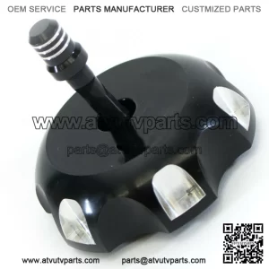 TRX 450R TRX450R  400EX 400X Billet Gas Cap  Black 408 T6 B