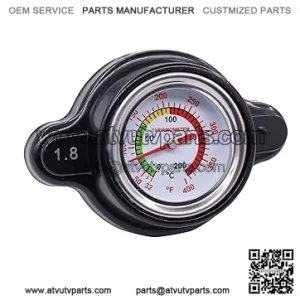 High Pressure Radiator Cap with Temp Gauge 1.8 Bar for Suzuki DRZ400 DRZ400SM RM125 RM250 RM85 RMX250 RMZ 250 450 King Quad 750 LTZ 400 QuadRunner 500 LT250R