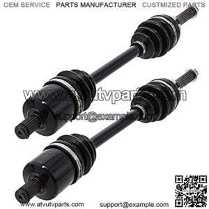 High Strength Front Drive Shaft CV Axle for 2006-2007 Polaris Sportsman X2 500 700 1332347 1332341 2 Pack