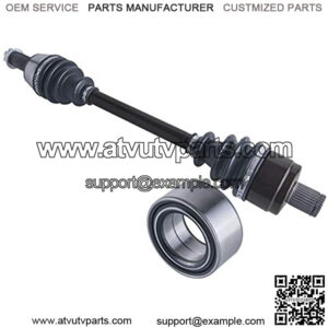Axle rear left/right cv axle & wheel bearing compatible with Polaris Sportsman 550/850 2010 2011 2012 2013 2014 2015 2016 2017 2018 2019 2020 2021