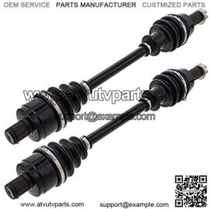 Axle rear left/right cv axle & wheel bearing compatible with Polaris Sportsman 400/500 / 570/700 / 800 2006 2007 2008 2009 2010 2011 2012 2013 2014 2015