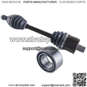 Axle rear left/right cv axle & wheel bearing compatible with Polaris Sportsman 550/850 2009 only