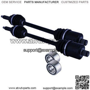 rear cv axles & wheel bearings compatible with Polaris Ranger XP 1000 Highlifter/Mud 2019 2020