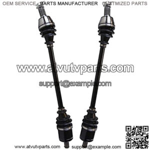 front cv axle and wheel bearing set compatible with Polaris Ranger/RGR 900 HL/1000 2016 2017