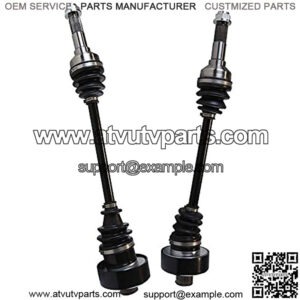 Pair of 2 Rear Driver and Passenger Side ATV CV Axle Drive Shaft Assembly Replacement for 2006 2007 2008 2009 Yamaha YXR45F 450 2006 2007 YXR66F 660 4X4