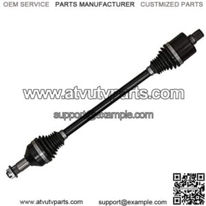 Length Rear Axle: ADR Replacement CV Shaft Rear Axles Compatible with Polaris Ranger XP 900 2013-2018 and 900XP Crew 2014-2018 - ATV and UTV Accessories and OEM Replacement Parts