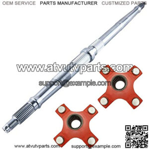 replacement for Rear wheel axle and hub Honda TRX 250 EX/TRX 250X 2001 2002 2003 2004 2005 2006 2007 2008 2009 2010 2011 2012 2013 2014 2015 2016 2017