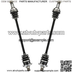 Pair of 2 Rear Driver and Passenger Side ATV CV Axle Drive Shaft Assembly Replacement for 2006 2007 2008 2009 2010 Arctic Cat 400 4x4 Auto TRV 2011-2014 700 Super Duty Diesel