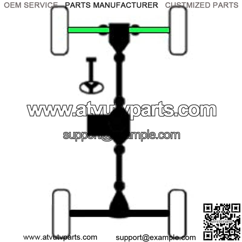 Front CV Axle for Kawasaki Mule Pro FX/F2015-2020 & Mule Pro DX/D2016-2019 4x4 - Image 4