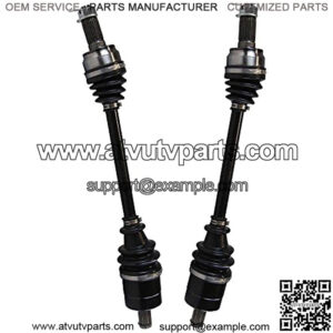 Pair of 2 Front Driver and Passenger Side ATV CV Axle Drive Shaft Assembly Replacement for 2010 2011 2012 2013 Polaris Sportsman 550 X2 2011-2013 2014 Sportsman Forest 850