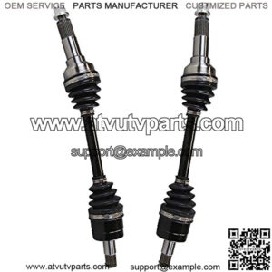 Pair of 2 Front Driver and Passenger Side ATV CV Axle Drive Shaft Assembly Replacement for 2006-2008 2009 2010 Yamaha YFM450FX Wolverine 4x4 2007-2011 YFM350 Grizzly 4x4 Auto