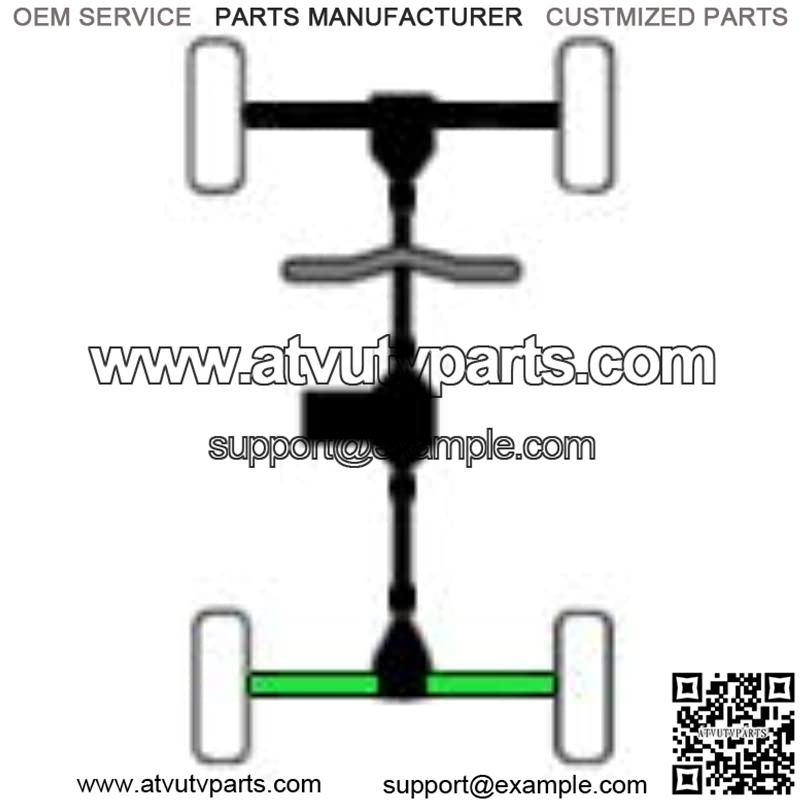 Rear CV Axle Shaft for Yamaha Grizzly 450 2011-2014 4x4, fits 1CT-2530V-00-00, 1CT-2510F-00-00 - Image 4