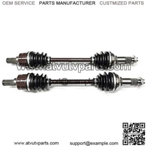 Set of Rear Axle Shafts for Yamaha Grizzly ATVs Fits 550: 2009-14 & 700: 2007-2013
