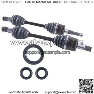 front cv axles & differential seal kit compatible with Yamaha Grizzly 660 2002 only