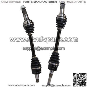 Pair of 2 Front Driver and Passenger Side ATV CV Axle Drive Shaft Assembly Replacement for 2003 2004 2005 2006 2007 2008 Yamaha YFM660F Grizzly 4x4