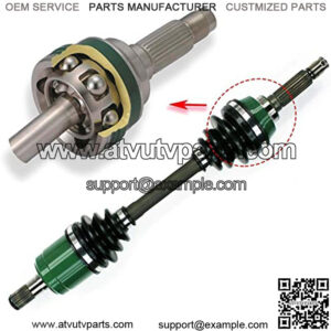2005 Suzuki Eiger 400 4x4 ATV CV Axle, OEM, LT-A400F, LT-F400F 4x4 Drive Shaft - Front Left