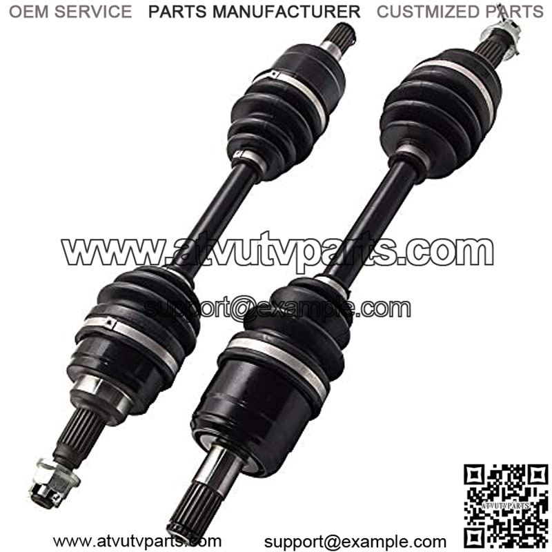 Front Drive Shaft CV Joint Axles for Honda Rancher 350 TRX350FM TRX350FE 4x4 2001-2005 (2PCS)
