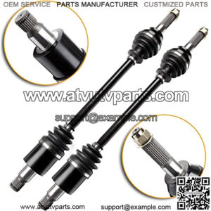 CV Axle Shaft Assembly fits for 2009-2014 Rear Left Right Axle Shaft Assemblies Driving Shaft CV Boot joints