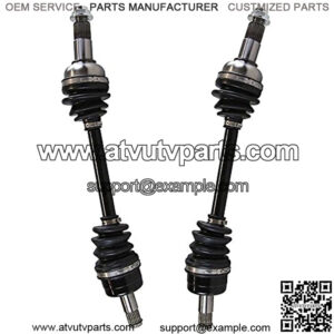 Pair of 2 Front Driver and Passenger Side ATV CV Axle Drive Shaft Assembly Replacement for 2007 2008 2009 2010 2011 2012 2013 Yamaha YFM700 Grizzly FI 4x4 Auto EPS