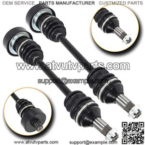 ATV CV Axle Shaft replacement for 2004-2010 Axle Shaft Assemblies Driving Shaft CV Boot joints Rear Left Right