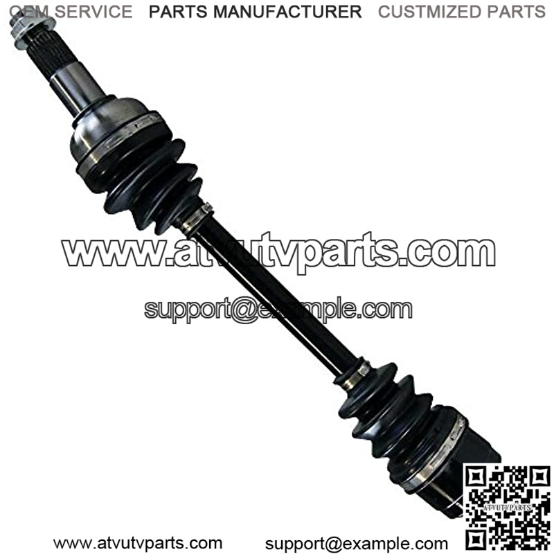 Rear Driver or Passenger Side ATV CV Axle Drive Shaft Assembly Replacement for 2009-2013 2014 Yamaha YFM550 Grizzly FI 4x4 Auto EPS 2009-2013 YFM700 Grizzly FI 4x4 Auto EPS SE