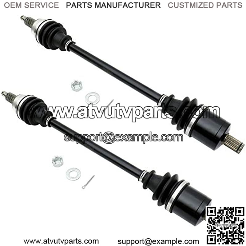 Front left or Right 1332637 CV Axle fit for 2009-2014 Polaris RZR S 800, 2009-2014 Polaris RZR 4 800, 2013-2018 Polaris Ranger XP 900, Set of 2