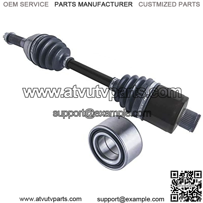 rear left/right cv axle & wheel bearing compatible with Polaris Sportsman 400/500 / 570/700 / 800 2006 2007 2008 2009 2010 2011 2012 2013 2014 2015