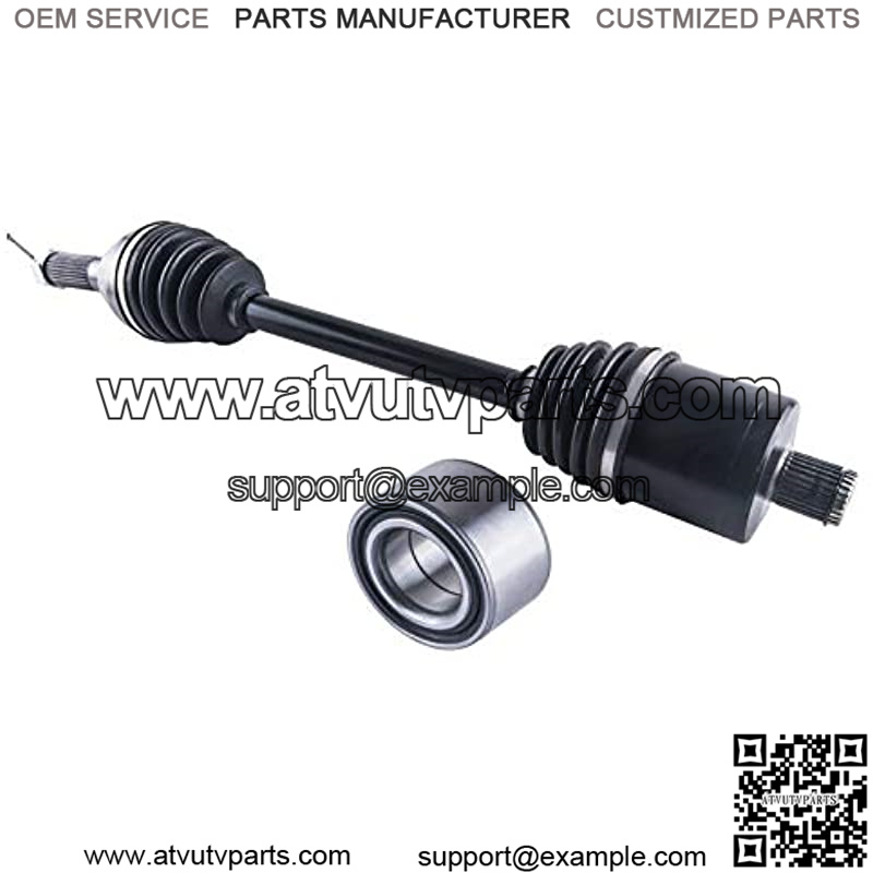 rear left/right cv axle & wheel bearing compatible with Polaris Ranger 500/570/ ETX /570 RGR 2014 2015 2016 2017 2018 2019 2020