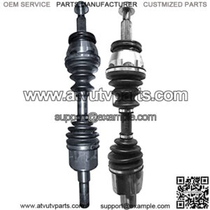 Front Pair CV Axle Shaft Assembly Set Replacement for Ford Explorer Sport Trac Xl Xls Xlt Ford Mazda Bobcat 3400 Series Utv Bobcat 3400 Series Utv 2010-2015
