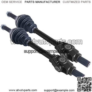 front cv axles set compatible with Polaris Ranger 500 2001 2002 2003 2004 1380230 1380178