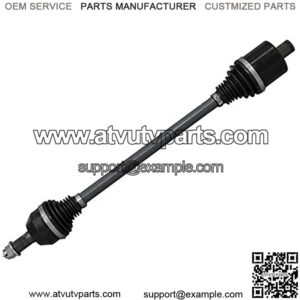 Heavy Duty 2.0 Front Axle for 2021+ Polaris Ranger 1000/1000 Crew | 1 Front Axle | Made with 4340 Chromoly Steel- 2x Stronger Than Stock! | Heat Treated | 4mm Increase in Shaft Size!