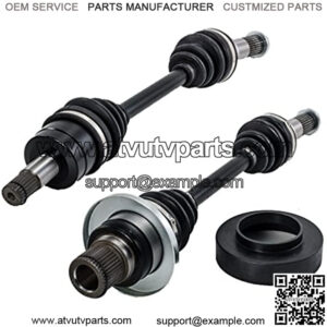 Front Left & Right Axle Drive Shaft CV Joint for Yamaha Grizzly 660 YFM660 4x4 2003 2004 2005 2006 2007 2008