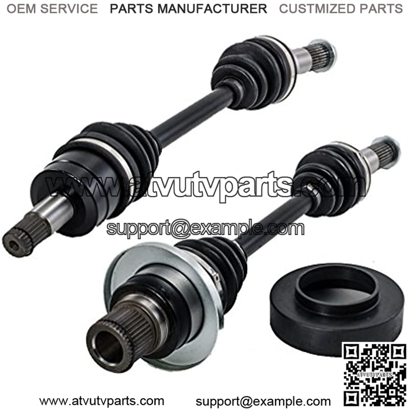 Front Left & Right Axle Drive Shaft CV Joint for Yamaha Grizzly 660 YFM660 4x4 2003 2004 2005 2006 2007 2008
