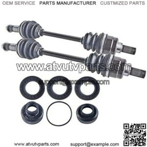 rear cv axles & differential seal kit compatible with Yamaha Grizzly 550/700 2007 2008 2009 2010 2011 2012 2013 2014