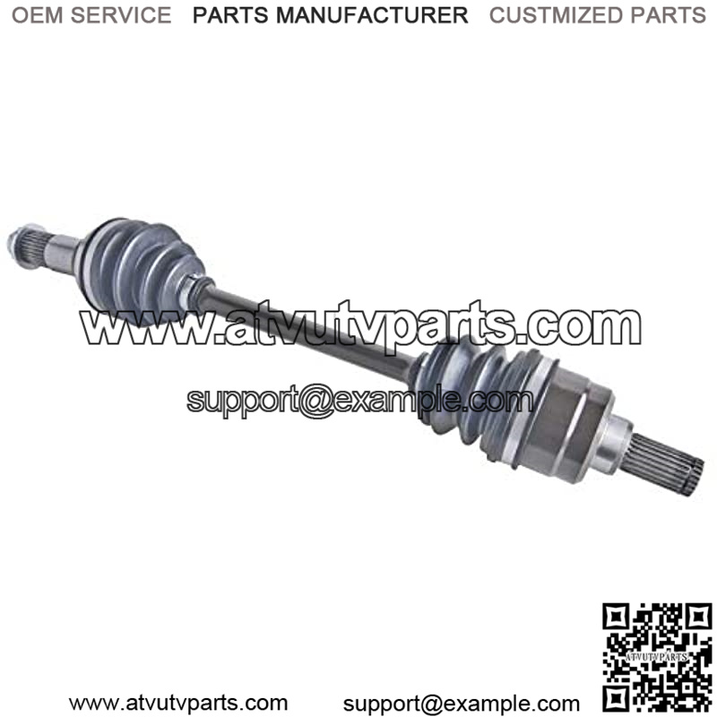rear cv axles & differential seal kit compatible with Yamaha Grizzly 550/700 2007 2008 2009 2010 2011 2012 2013 2014 - Image 2