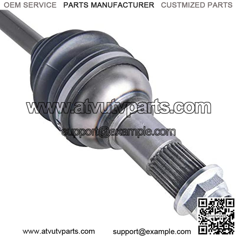 rear cv axles & differential seal kit compatible with Yamaha Grizzly 550/700 2007 2008 2009 2010 2011 2012 2013 2014 - Image 4