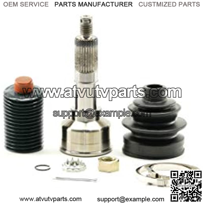 Front CV Axle Shaft + CV Joints for Yamaha Big Bear 350 4x4 1997-1999 ATV - Image 4