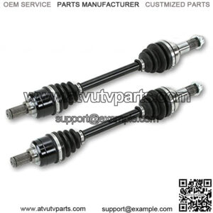 2007-2013 for Yamaha 700 Grizzly 4X4 Rear Left Right Axles XT Pair Back Driver Passenger YFM7FG Complete Side