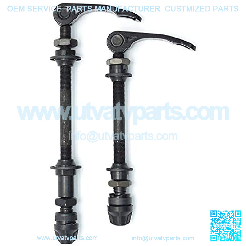 Quick Release Bicycle Hub, Road Mountain Bike Front & Rear Axle Hollow Shaft Set with Standard Spacing (1 Pair, 4 Piece) - Image 2