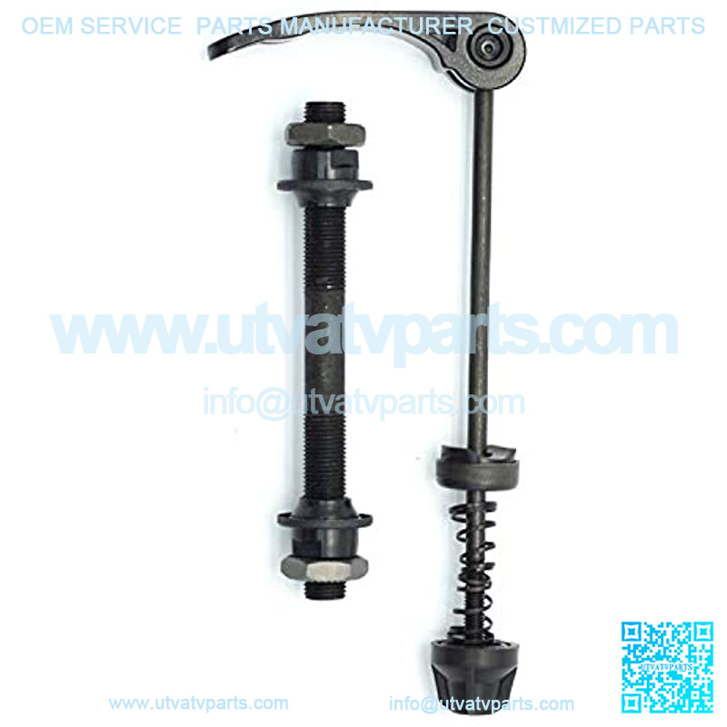 Quick Release Bicycle Hub, Road Mountain Bike Front & Rear Axle Hollow Shaft Set with Standard Spacing (1 Pair, 4 Piece) - Image 3