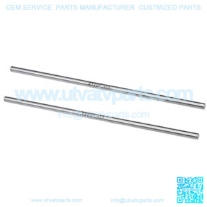 Round Steel Rod, 6mm HSS Lathe Bar Stock Tool 200mm Long, for Shaft Gear Drill Lathes Boring Machine Turning Miniature Axle, Cylindrical Pin DIY Craft Tool, 2pcs