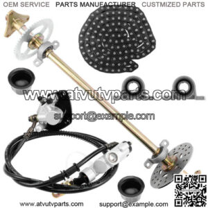 go kart rear drift trike 40mm 1040mm complete axle assembly set
