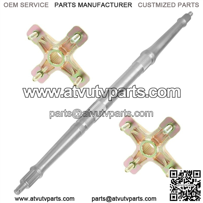 Rear Axle Shaft w/ Wheel Hub for Yamaha Raptor 660R YFM660R 2002 2003 2004 2005