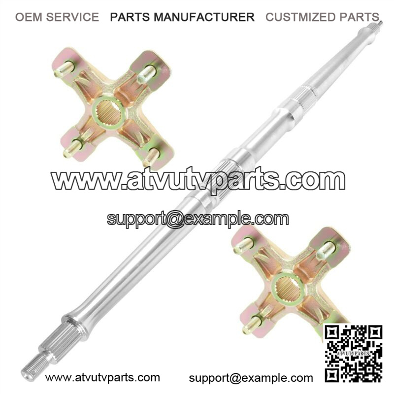 Rear Axle Shaft w/ Wheel Hub for Yamaha YFZ450 2007 2008 - 2013 Except YFZ450R