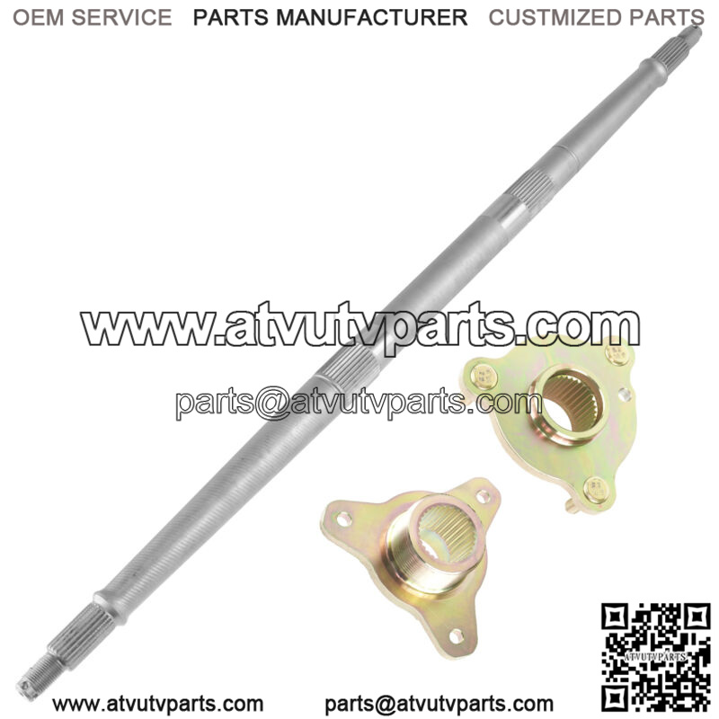 Rear Axle Shaft Brake Disc Sprocket Hubs for Polaris Trail Boss 330 2005 - 2013